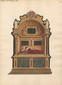 Graven til Sir Edward Fennen av Hayes fra Hayes Church av Daniel Lysons