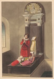 Graven til de tre barna til Sir Thomas Savage fra Isleworth Church av Daniel Lysons