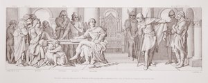 Harolds fangenskap kunngjort til William av Normandie, som er informert om at Guy av Ponthieu krever løsepenger for ham, fra 