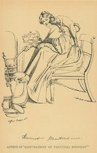 Frøken Harriet Martineau av Daniel Maclise