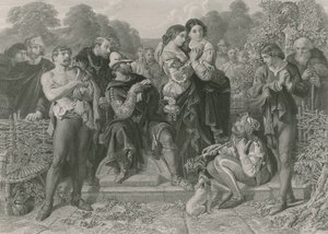 Orlando og bryteren, som du liker det av Daniel Maclise