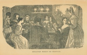 Reginas Maids of Honor av Daniel Maclise