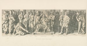 Kroningen av Harold som konge av England av Daniel Maclise
