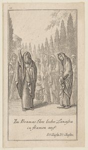 Plate 10 til Karl Mart. Plümickes «Lanassa» av Daniel Nikolaus Chodowiecki