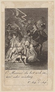 Plansje 11 til Shakespeares «Coriolanus» av Daniel Nikolaus Chodowiecki