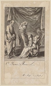 Plate 3 til Shakespeares «Coriolanus» av Daniel Nikolaus Chodowiecki