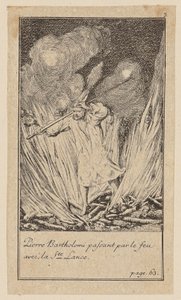 Plate 3 til "Histoire des Croisades" av Joh. Christoph Mayer av Daniel Nikolaus Chodowiecki