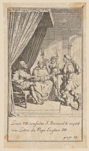 Blad 4 til «Historie de Croisades» av Joh. Christoph Mayer av Daniel Nikolaus Chodowiecki