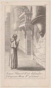 Plate 5 til «Eldre, middelalderens og nyere historie» av Daniel Nikolaus Chodowiecki