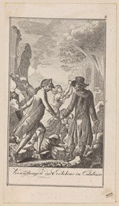 Plate 8 fra «Fremstillinger fra den nyere historien» av Daniel Nikolaus Chodowiecki