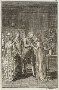Illustrasjon til «Beckers almanakk for 1800» av Daniel Nikolaus Chodowiecki