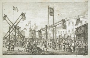 Illustrasjon til Storchs «Maleri av Petersburg» av Daniel Nikolaus Chodowiecki