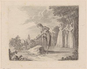 Monsieur de Vollange II av Daniel Nikolaus Chodowiecki