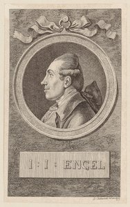 Portrett av Johann Jakob Engel av Daniel Nikolaus Chodowiecki