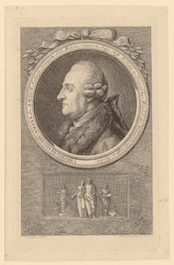 Portrett av U. F. B. Brückmann av Daniel Nikolaus Chodowiecki