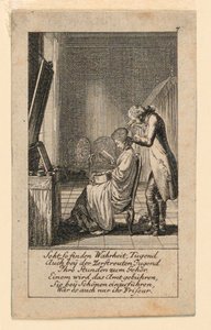 The Hair-Do, illustrasjon for "Königl: Grosbrit [anian] genealogisk kalender for 1780-året Lauenberg av J.G. Berenberg" av Daniel Nikolaus Chodowiecki