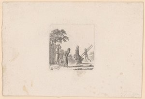 Forskjellige figurer av Daniel Nikolaus Chodowiecki
