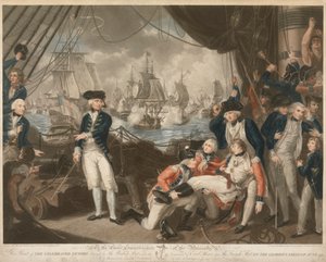 Den feirede seieren ... på den strålende første juni 1794