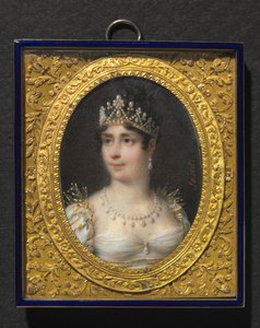 Portrett av Josephine de Beauharnais, franskmennenes keiserinne, ca. 1806. av Daniel Saint