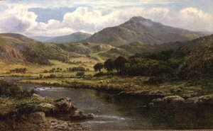 Et Highland River-landskap