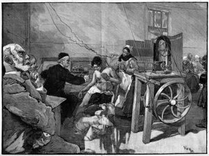 Elektroterapi ved Salpetriere: diagnose av Dr. Vigouroux i 1887