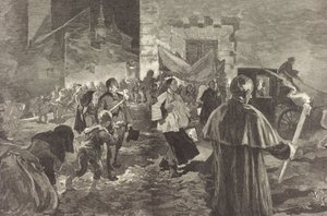Spania. Viaticum, 1889. av Daniel Urrabieta Vierge