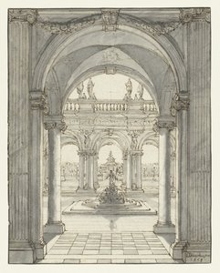 Plass foran et renessansepalass