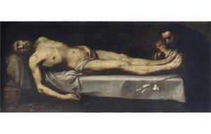 Dead Christ and Saint Dominic de Guzman, 1623