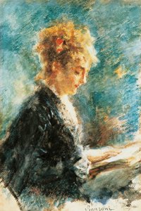 The Reader, av Daniele Ranzoni
