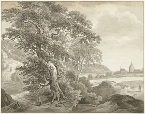 Landskap til Ruisdael