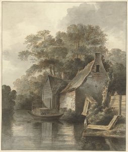 Hus på en kanal