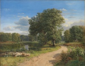 Landskap nær Hammermøllen, Nordsjælland