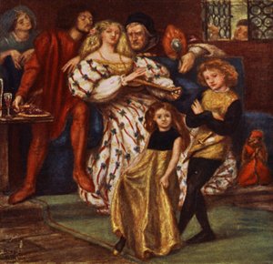 Borgia-familien (farge litho)
