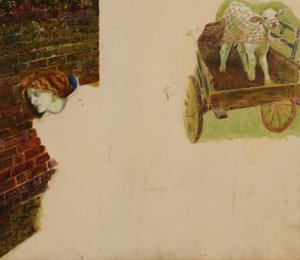 Funnet, ca. 1854 av Dante Gabriel Charles Rossetti