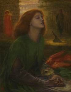 Beata Beatrix av Dante Gabriel Rossetti