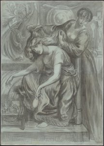 Desdemonas dødssang av Dante Gabriel Rossetti