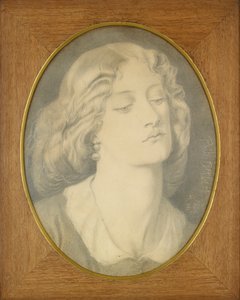 Louisa Ruth Herbert, 1858 av Dante Gabriel Rossetti
