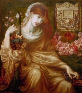 Romersk enke (Manus guder) av Dante Gabriel Charles Rossetti