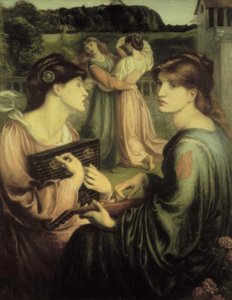 The Bower Meadow av Dante Gabriel Charles Rossetti