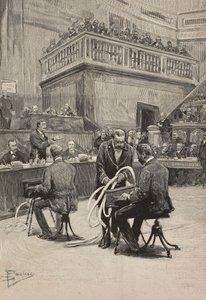 Diskusjon om lov om sivile og militære pensjoner i Senatet 3. juni av Dante Paolocci