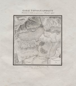 Samling av litografiske essays: Topografisk essay av Darmet