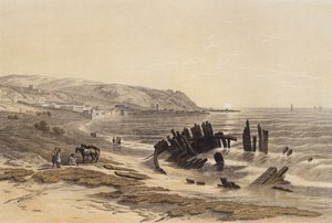 Carmel (farge litho) av David (after) Roberts