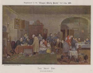 The Rent Day (farge litho)