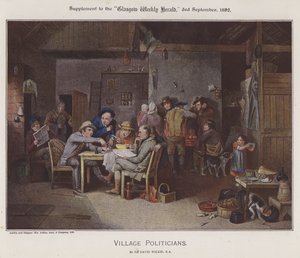 Landsbypolitikere (farge litho)