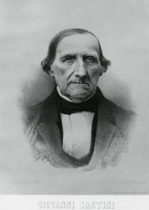 Portrett av Giovanni Santini (1787-1877), italiensk astronom, matematiker og vitenskapsmann
