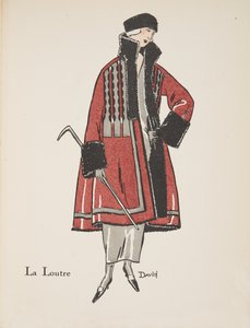 La Loutre, fra en samling av moteplater av David
