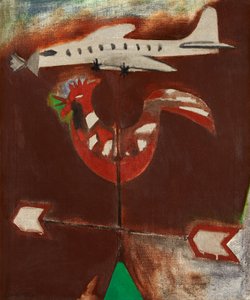 Vær Cock og Silver Airplane
