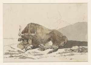 Liggend runde av David Alphonse de Sandoz Rollin