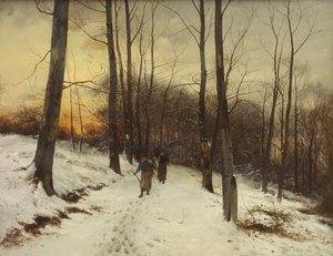 Malvern Woods (olje) av David Bates