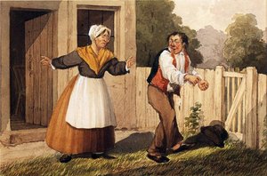 Den berusede ektemann, ca. 1818